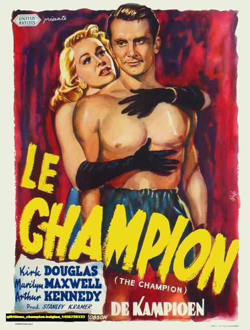 Jual Poster Film champion belgian (qf84tkms)