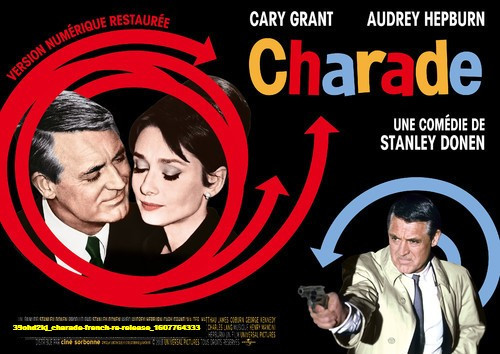 Jual Poster Film charade french re release (39ohd2kj)