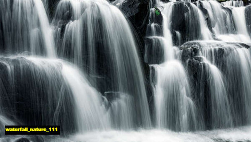 jual poster pemandangan air terjun waterfall 111