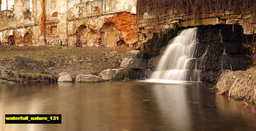 jual poster pemandangan air terjun waterfall 131