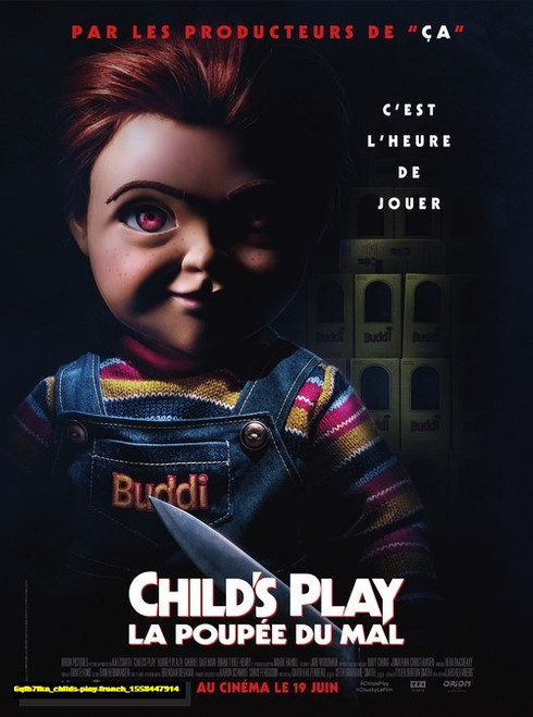 Jual Poster Film childs play french (6qfb7fka)