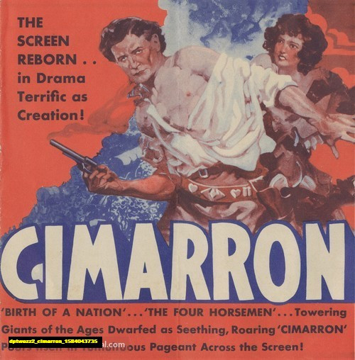 Jual Poster Film cimarron (dptwezz2)