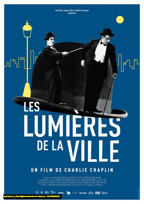 Jual Poster Film city lights french re release (bar7uccx) Jual Poster Film city lights french re release (bar7uccx)