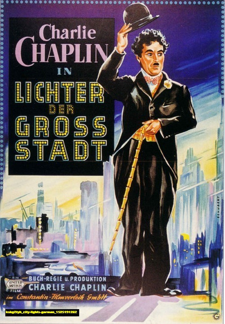 Jual Poster Film city lights german (kskg2tyh)