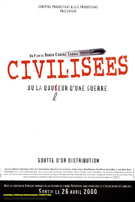Jual Poster Film civilisees french poster (mvsfvlys)