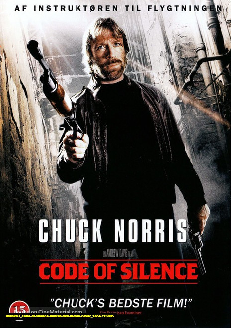 Jual Poster Film code of silence danish dvd movie cover (irfzb2n3)