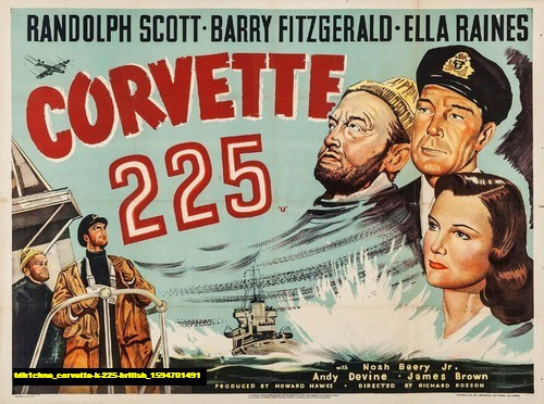 Jual Poster Film corvette k 225 british (tdh1chne)