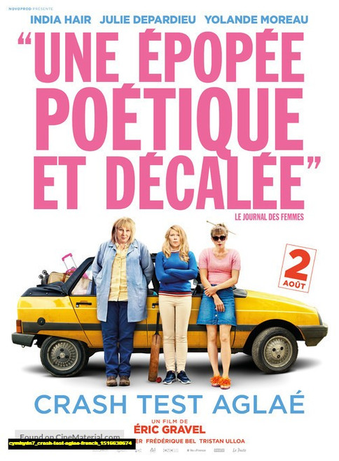 Jual Poster Film crash test aglae french (cymhydn7)