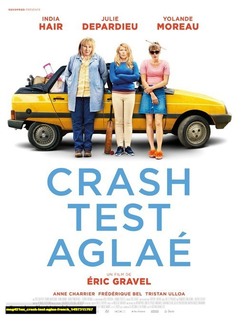 Jual Poster Film crash test aglae french (meg421ex)