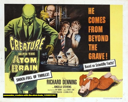 Jual Poster Film creature with the atom brain (wenaemhe)