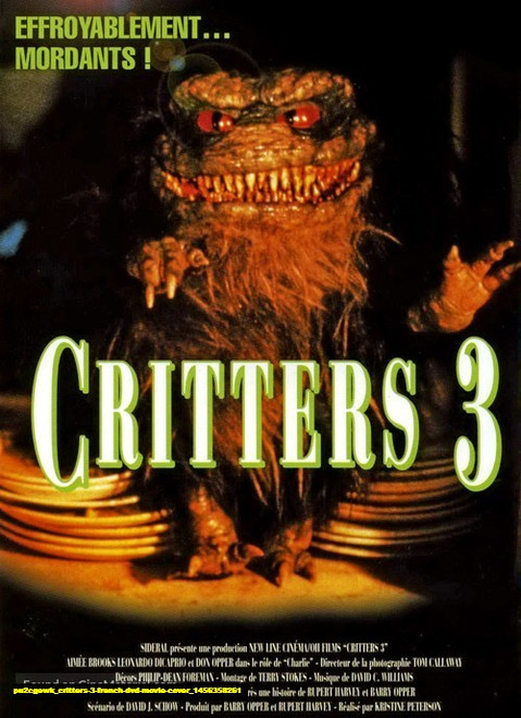 Jual Poster Film critters 3 french dvd movie cover (pu2cgewk)