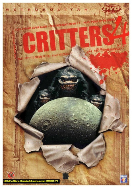 Jual Poster Film critters 4 french dvd movie cover (vtii1nif)