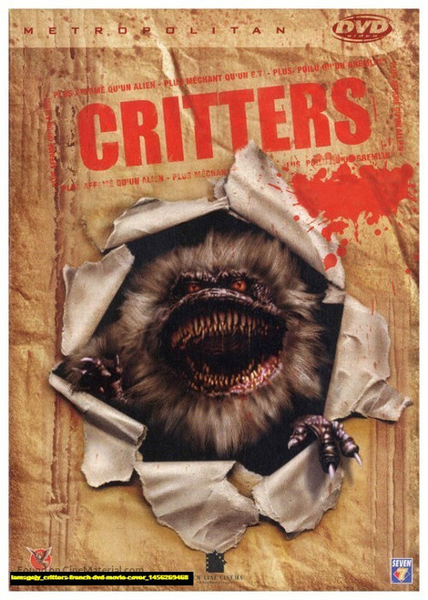 Jual Poster Film critters french dvd movie cover (lamsgejy)