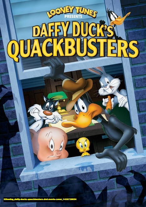 Jual Poster Film daffy ducks quackbusters dvd movie cover (l28onlhg)