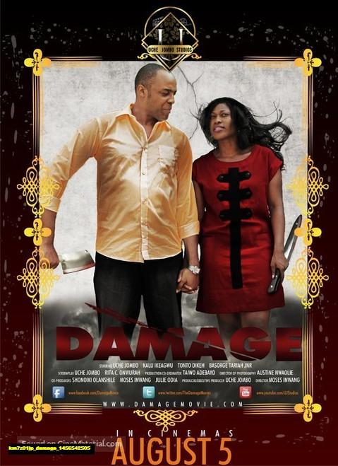 Jual Poster Film damage (km7z01jp)