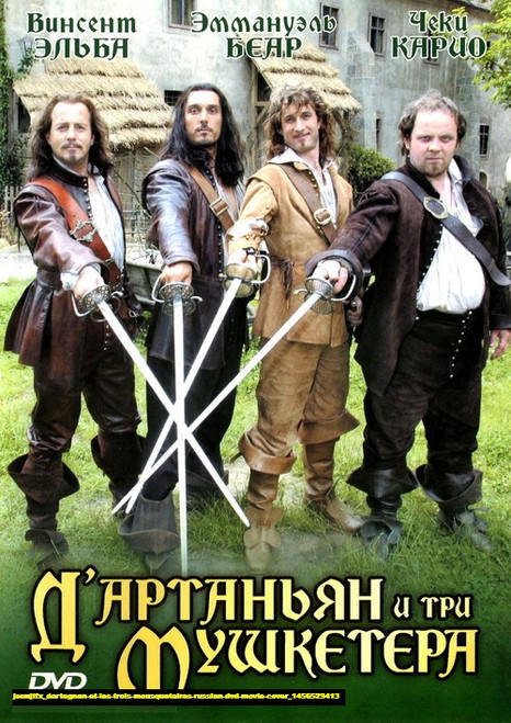 Jual Poster Film dartagnan et les trois mousquetaires russian dvd movie cover (jeunjtfx)