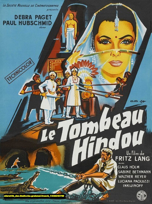 Jual Poster Film das iindische grabmal french (xfurwi4h)
