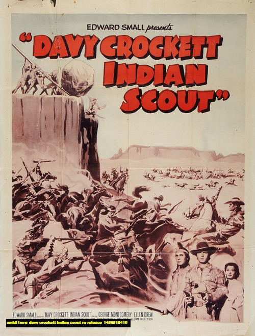 Jual Poster Film davy crockett indian scout re release (emk81mrg)