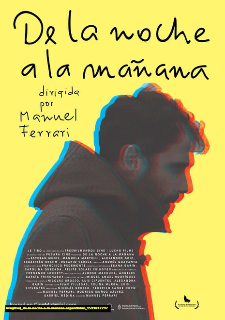 Jual Poster Film de la noche a la manana argentinian (hvng8soj)