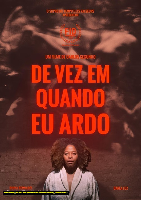 Jual Poster Film de vez em quando eu ardo brazilian (kw7zlmha)