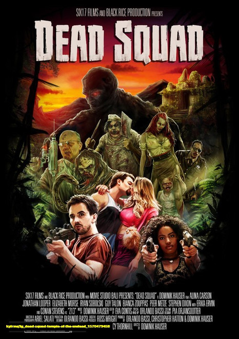 Jual Poster Film dead squad temple of the undead (kylrmq9g)