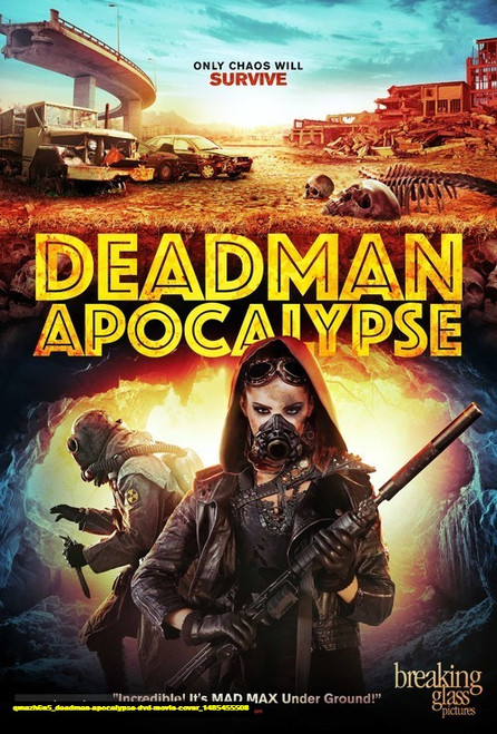Jual Poster Film deadman apocalypse dvd movie cover (qmazh6n5)