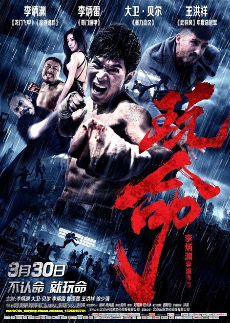 Jual Poster Film defying chase chinese (ruo4v7ds)