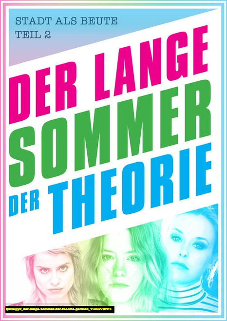Jual Poster Film der lange sommer der theorie german (ljmvugyx)