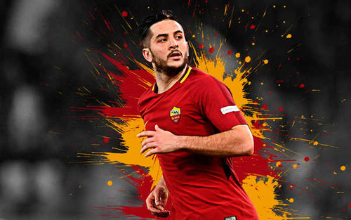 Jual Poster A.S. Roma Greek Kostas Manolas Soccer Soccer Kostas Manolas APC002