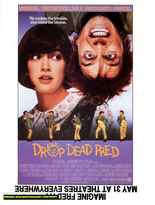 Jual Poster Film drop dead fred poster (rld8whar)