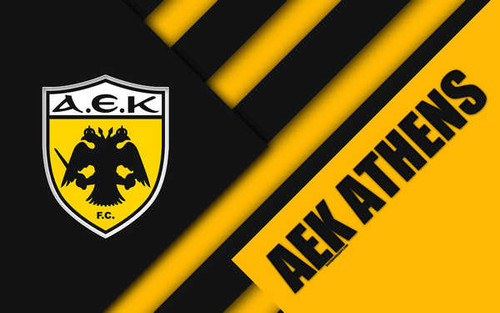 Jual Poster AEK Athens F.C. Emblem Logo Soccer Soccer AEK Athens F.C. APC002