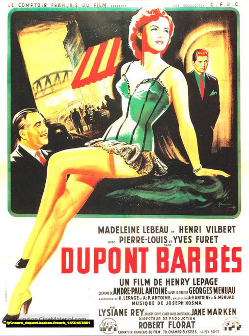 Jual Poster Film dupont barbes french (iy5cnurn)