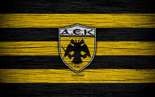 Jual Poster AEK Athens F.C. Emblem Logo Soccer Soccer AEK Athens F.C. APC011