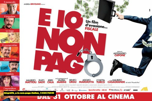 Jual Poster Film e io non pago italian (htsyrd2k)