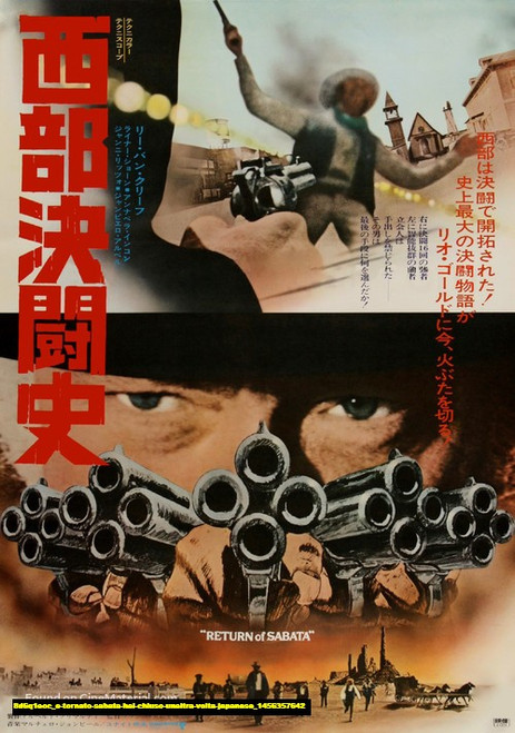 Jual Poster Film e tornato sabata hai chiuso unaltra volta japanese (8d6q1eoc)