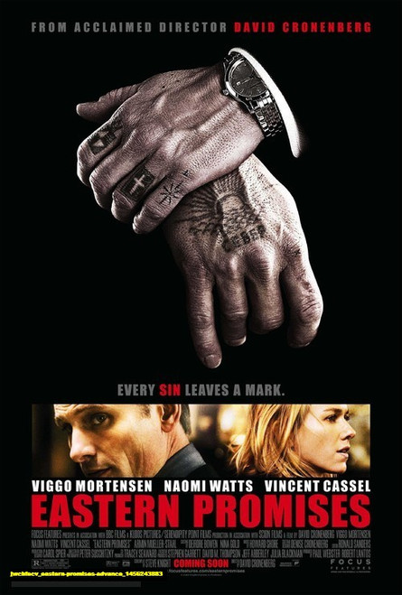 Jual Poster Film eastern promises advance (jwcbfecv)