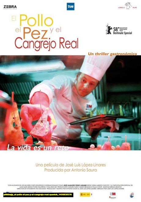 Jual Poster Film el pollo el pez y el cangrejo real spanish (ydh6uqjy)