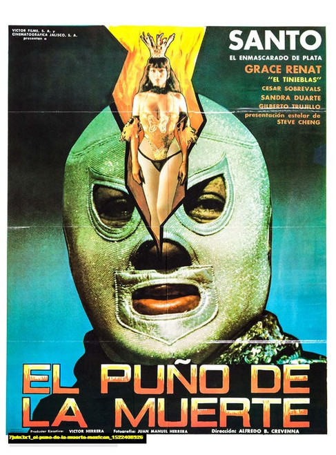 Jual Poster Film el puno de la muerte mexican (7juln3x1)