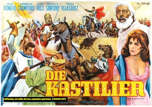 Jual Poster Film el valle de las espadas german (rkitaokq)