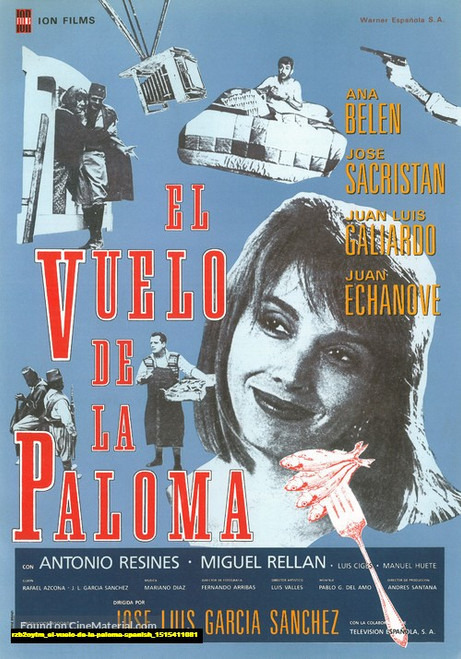 Jual Poster Film el vuelo de la paloma spanish (rzb2oytm)