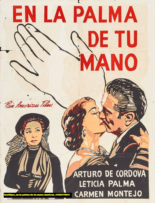 Jual Poster Film en la palma de tu mano mexican (tee58qzs)