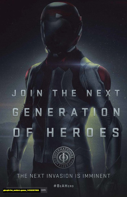 Jual Poster Film enders game (ghsqfo1m)