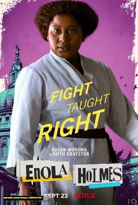 Jual Poster Film enola holmes (8yont0ia)