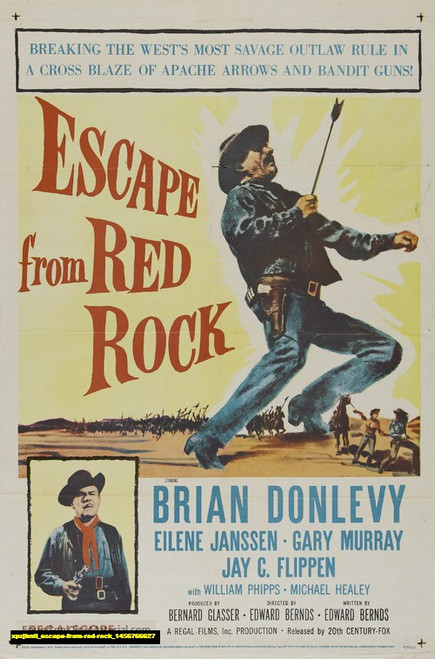 Jual Poster Film escape from red rock (xpzjhntl)