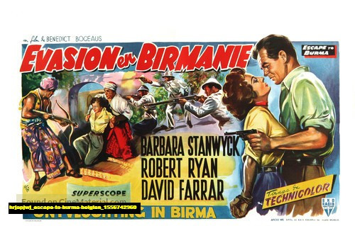 Jual Poster Film escape to burma belgian (hrjapjwj)