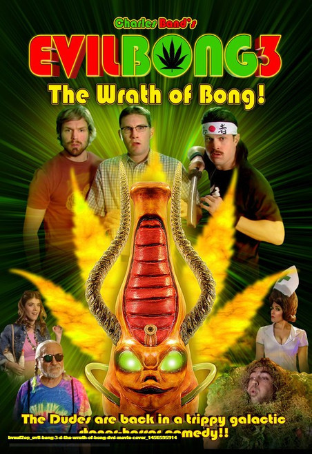 Jual Poster Film evil bong 3 d the wrath of bong dvd movie cover (bvnuf2op)