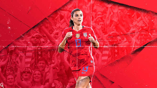 Jual Poster Alex Morgan American Soccer Soccer Alex Morgan6 APC018