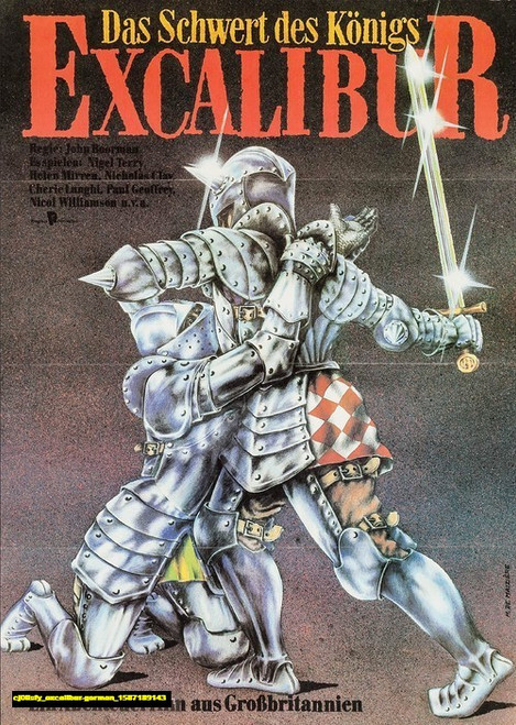 Jual Poster Film excalibur german (cj0ilsfy) Jual Poster Film excalibur german (cj0ilsfy)