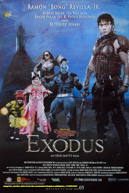 Jual Poster Film exodus tales from the enchanted kingdom philippine (qbqg1slz)