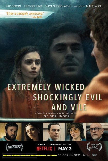 Jual Poster Film extremely wicked shockingly evil and vile (4bgfwvko)